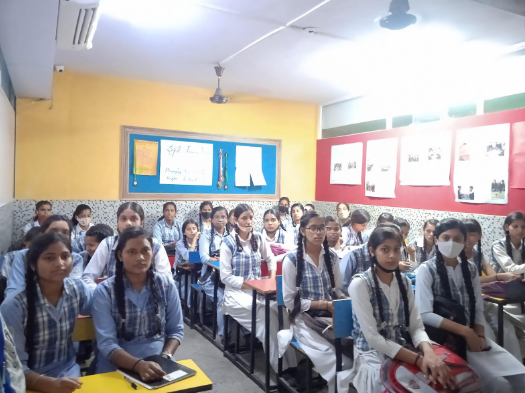  MIHE provided opportunities to approximately 100 girls from Govt. Sarvodaya Vidyalaya Anand Vihar to  Enhance their skill  