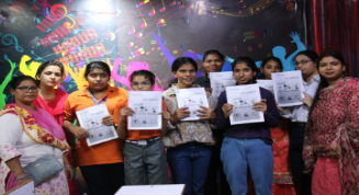 Participants in the SHUCHITA PROGRAM (girls/women with intellectual and developmental disabilities) embarked on the second step of the 'Make My Choice' workshop which provides support for individuals with Intellectual and Developmental Disabilities to recognize their most suitable career options based on their abilities, expertise, and capabilities.