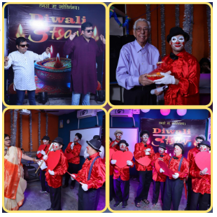 Students of manolaya danced on “Jeena yaha Marna yaha”,  it was a lovely performance, they all were looking stunning in the red and black, with the beautifully done makeup. Two students also danced to a Punjabi song. 