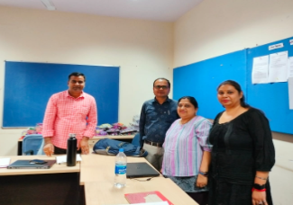 We took a trip to Lady Irwin College, Mandi House to secure approval for the holding of an awareness camp at their school. We had a discussion with Mr. Suraj and Mr. Ram Niwas. Our chat about organizing the awareness camp was productive and they volunteered to stage it in November after Diwali. 