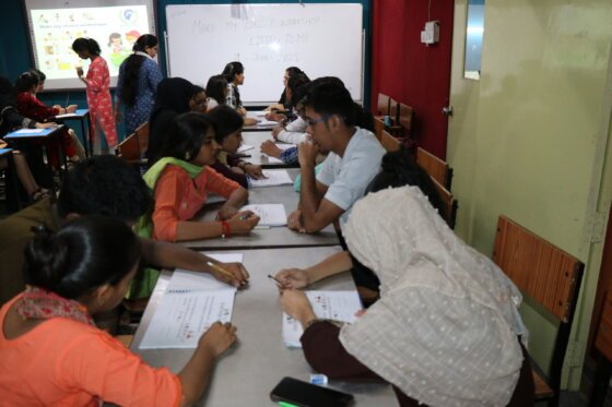 The three steps of the Make my Choice workshop are researched and conducted by the experienced team of the Manovikas Charitable Society. This was observed after the workshop participants developed positive behaviours and social communication and spoke up for themselves. The Make my Choice workshop developed everyone's self-esteem. 