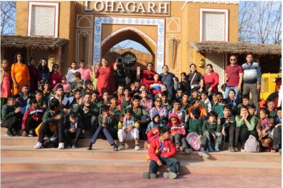 Manovikas school for Inclusion (MSI) organized a picnic to Lohagarh at Gurugram on 8th February 2023.