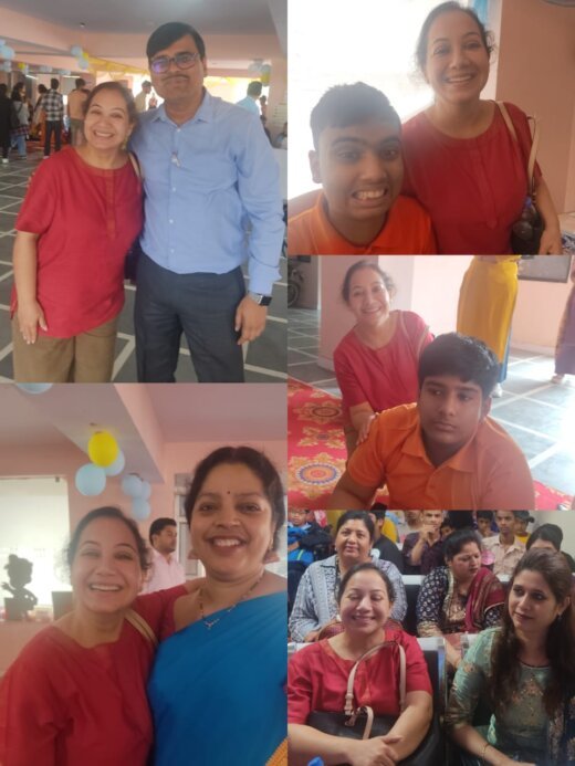 It was a wonderful get together opportunity for SMILE volunteer, SMILE students and Manovikas Family. We captured those SMILE moments in our heart.