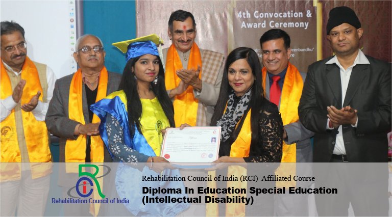 Diploma In Education Special Education (Intellectual Disability) 